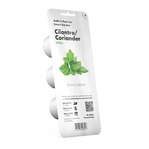 Cilantro (Coriander) Plant Pods: 3-pack