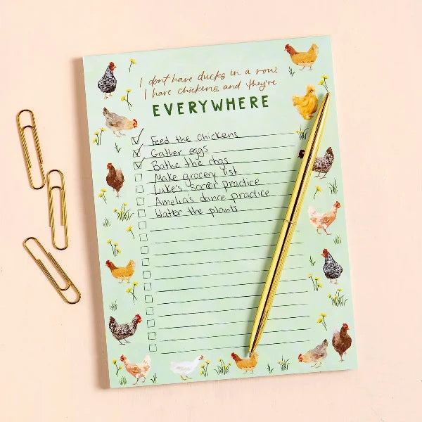 Chicken Meadow Notepad