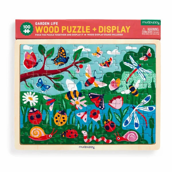 Garden Life 100 Piece Wood Puzzle