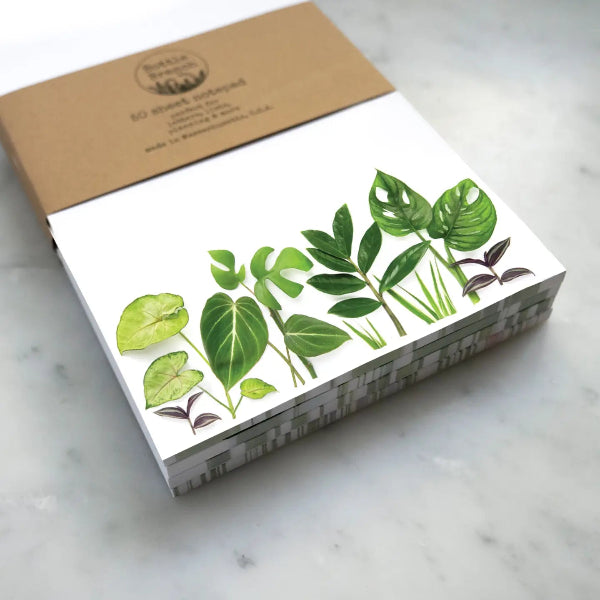 Houseplants Large Note Pad