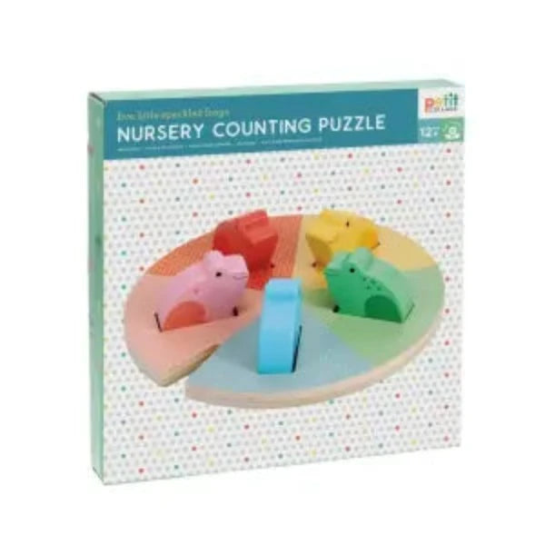 Five Little Speckled Frogs Puzzle