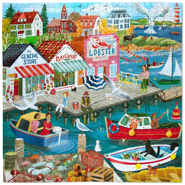 New England Wharf 1000pc Puzzle