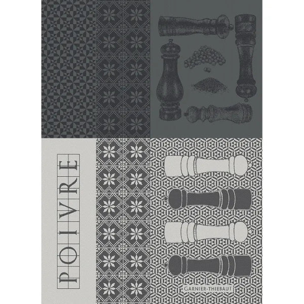 Poivrieres Jacquard Kitchen Towel