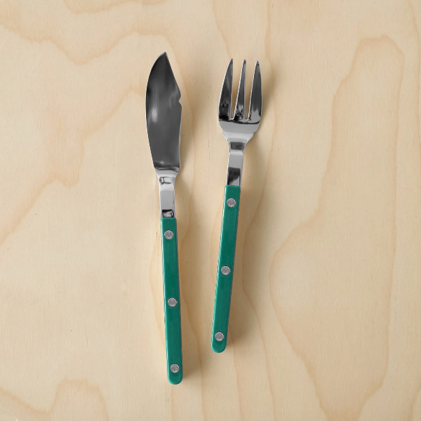 Bistro Fish Set - Aquamarine