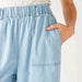 Sammie Wide Leg Chambray Pant