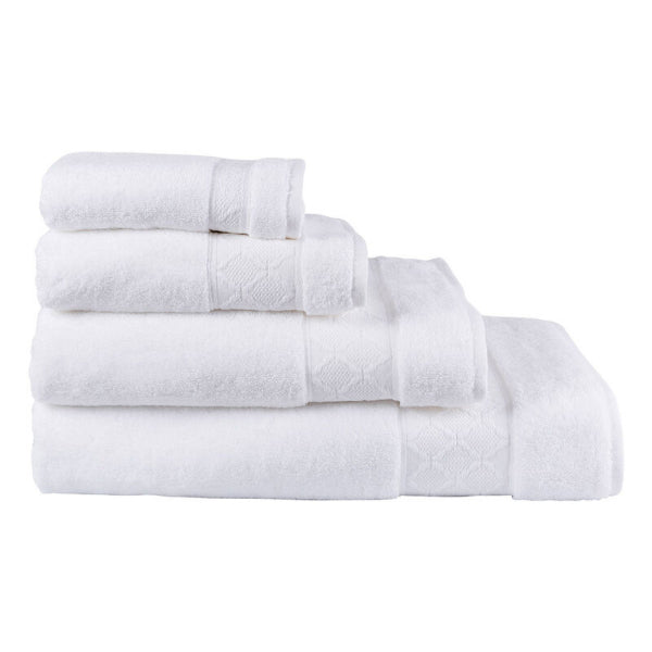 Caresse White Bath Linens