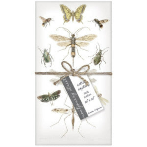 Entomology Napkins Set/4