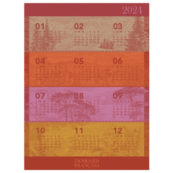 Calendar 2024 Tea Towel