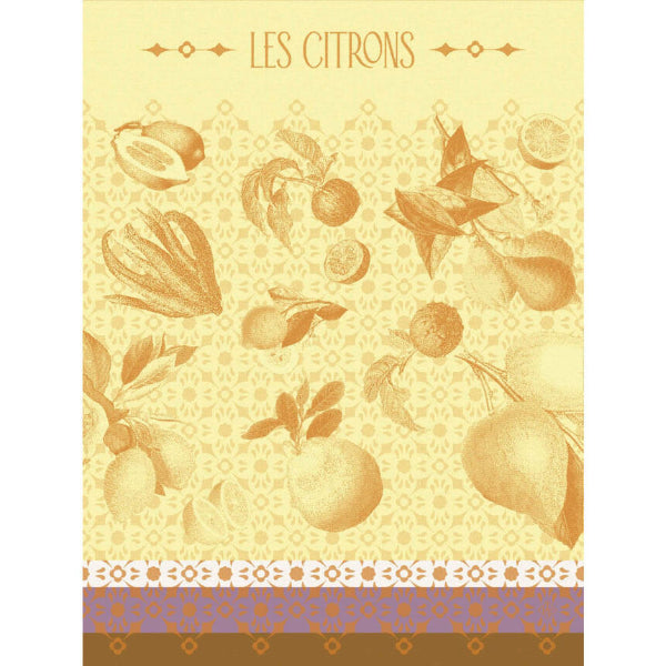 La Beaute du Zest Orange Tea Towel