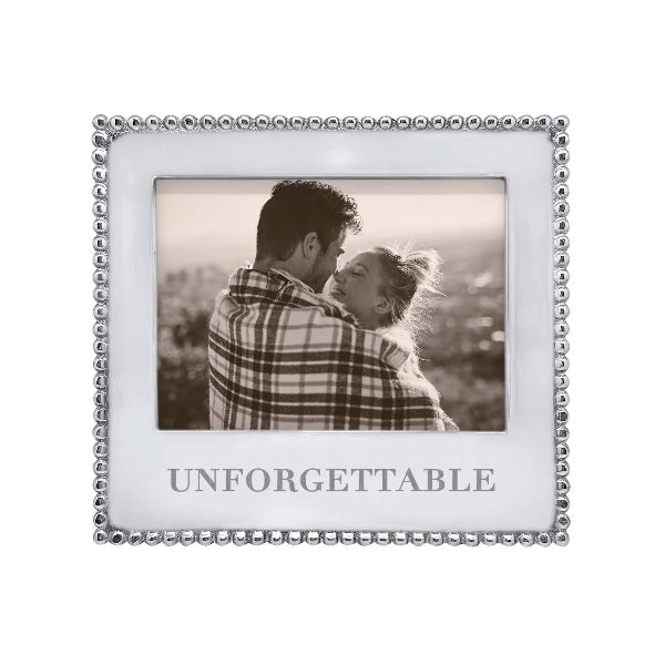 UNFORGETTABLE Beaded 5x7 Frame