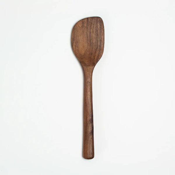 12" Walnut Angled Spatula