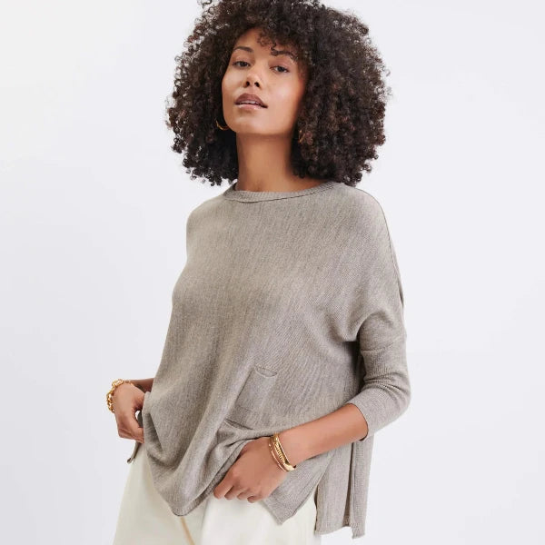 Petite Catalina Crewneck Sweater