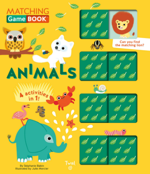 Matching Game Book: Animals