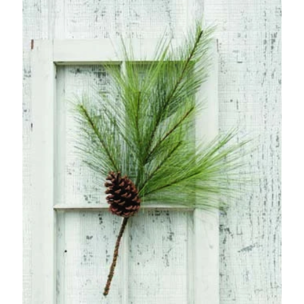 Mixed Needle Pine Spray | 24"