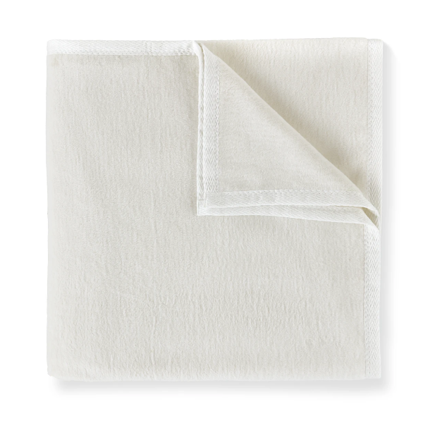All-Seasons Cotton Blanket: White