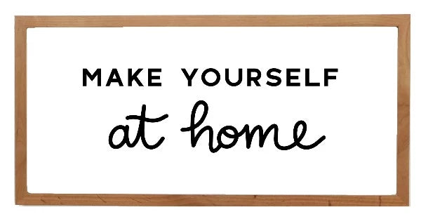 Make Yourself at Home Magnetic Art