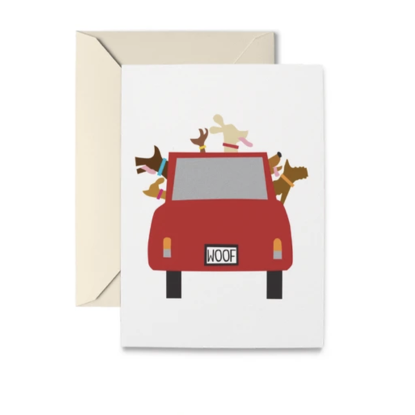 Woofmobile Boxed Notecard