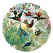 Hummingbirds 500-Piece Round Puzzle