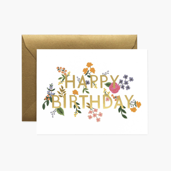 Wildwood Birthday Card