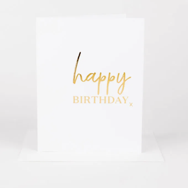 wrinkle & crease birthday card