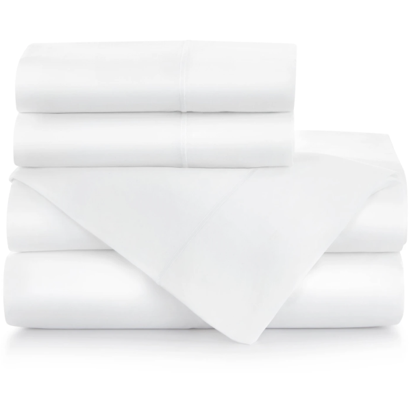 Soprano Sateen Sheet Set - Queen White