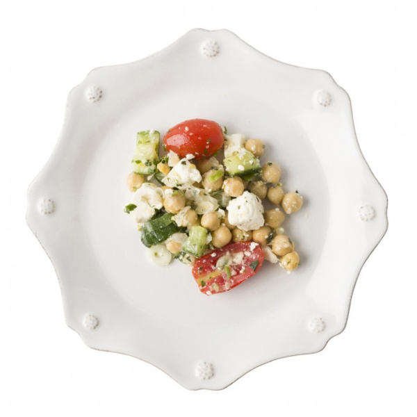 Berry & Thread Scalloped Dessert/Salad Plate