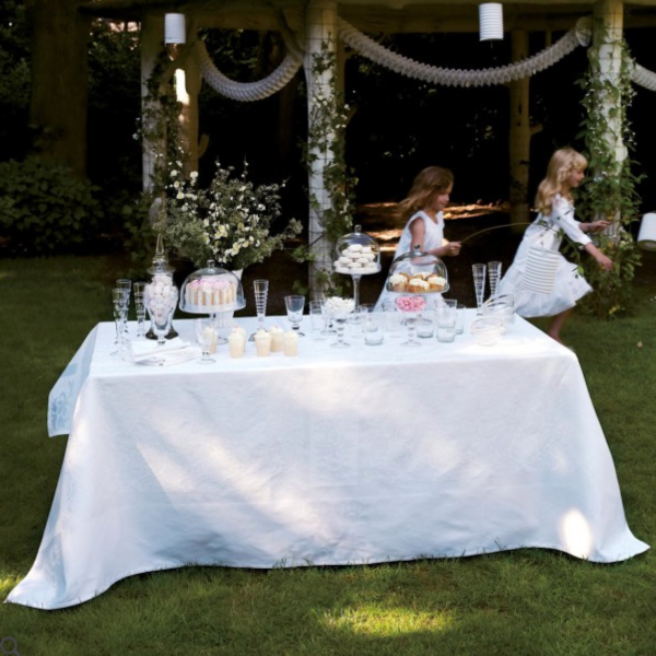 Sienna White Table Linens