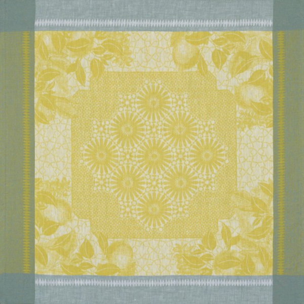Jardin d' Orient Yellow Table Linens