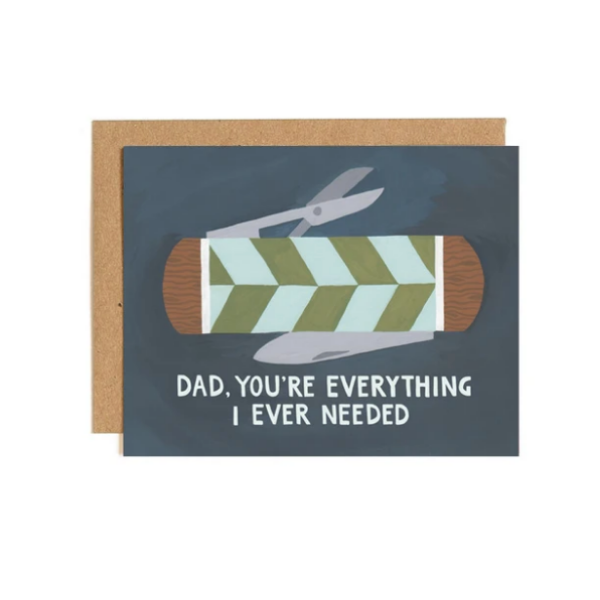 Dad Pocketknife Card