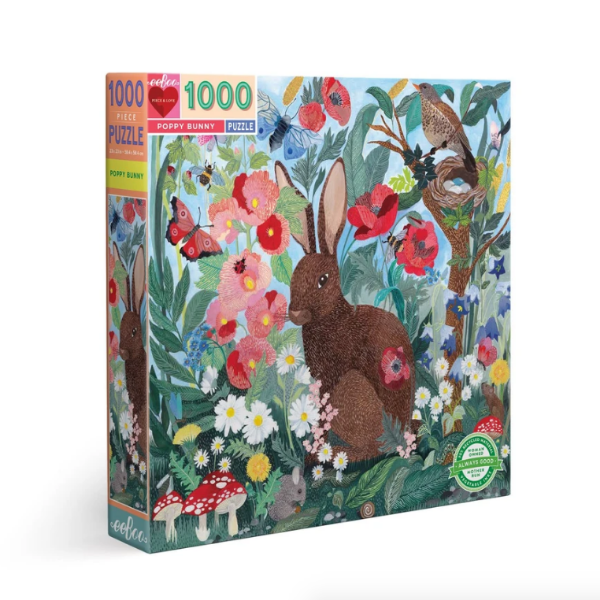 Poppy Bunny 1000-Piece Puzzle