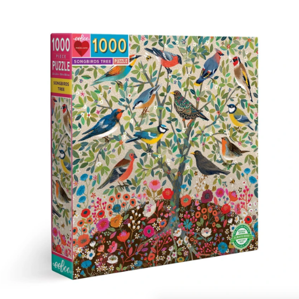 Songbirds Tree 1000-Piece Puzzle