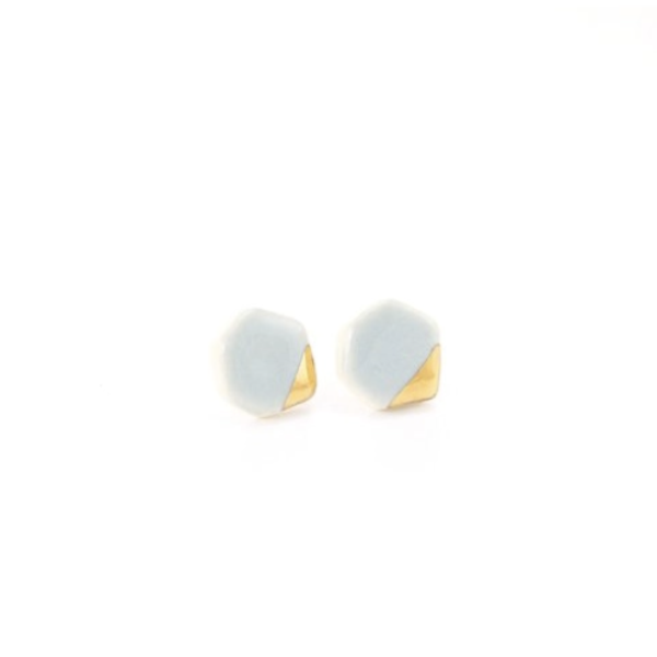 Geo Studs- Pale Blue