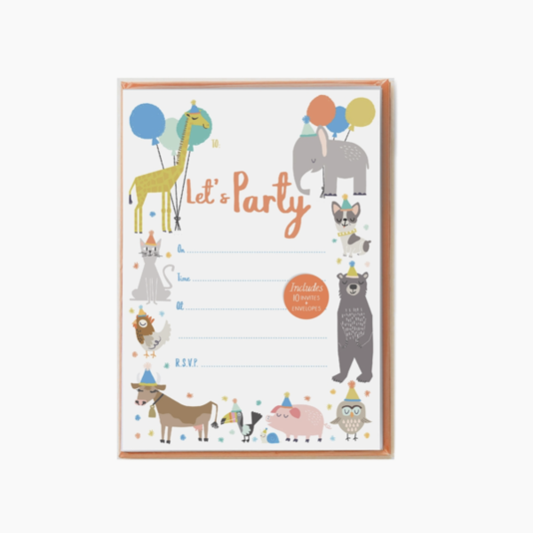 Party Animal Party Invitations