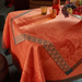 Foret Enchante Orange Table Linens