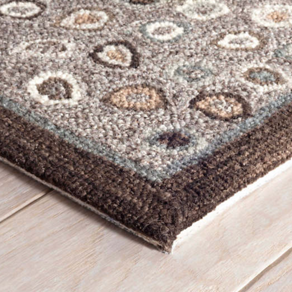 Cat's Paw Grey Wool Rug