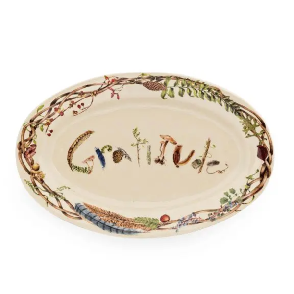 Forest Walk 15" Gratitude Platter