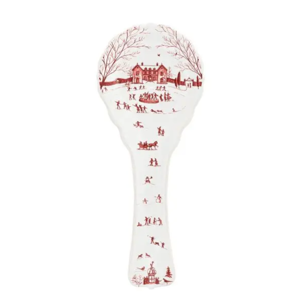 Country Estate Winter Frolic Spoon Rest