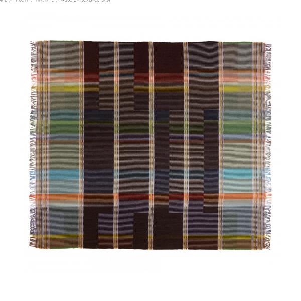Pinstripe Throw Small - Florence