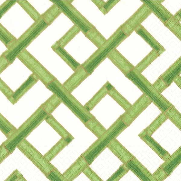 Bamboo Green Paper Lunch Napkins