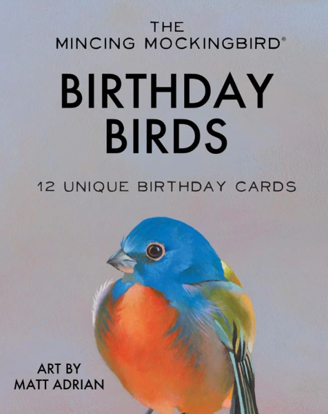 Matt Adrian Bird Birthday Cards
