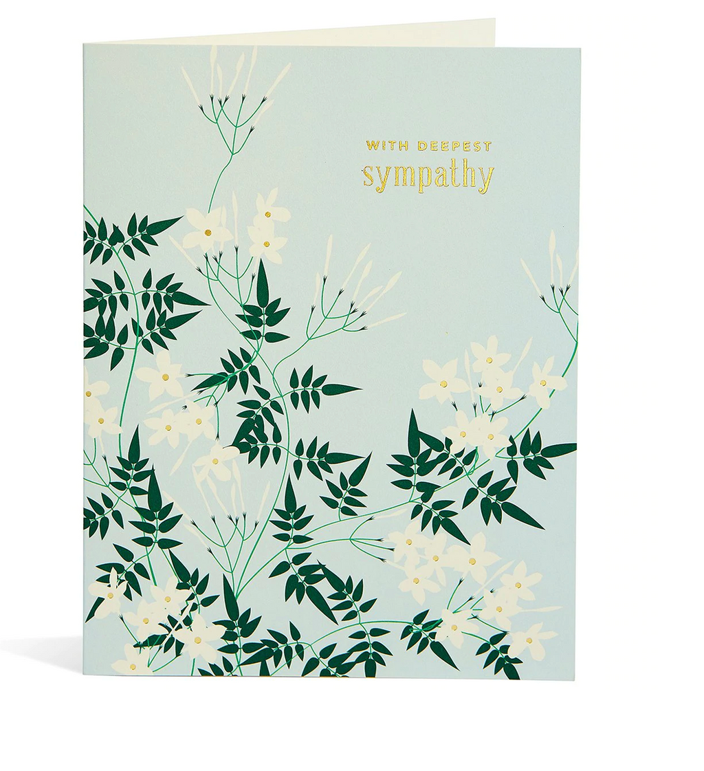 Sympathy Jasmine Card