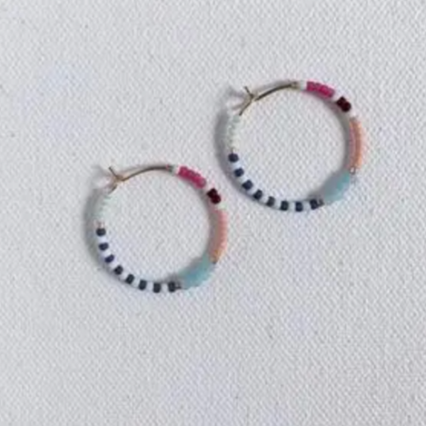 Colorloop Earring in Crepe Myrtle