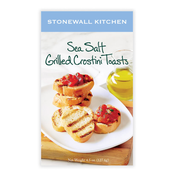 Stonewall Kitchen Sea Salt Grilled Crostini Toasts