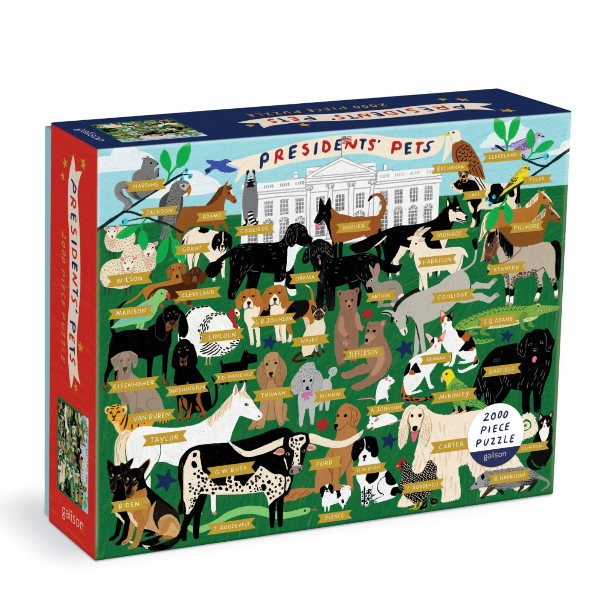 President's Pets 2000-Piece Puzzle