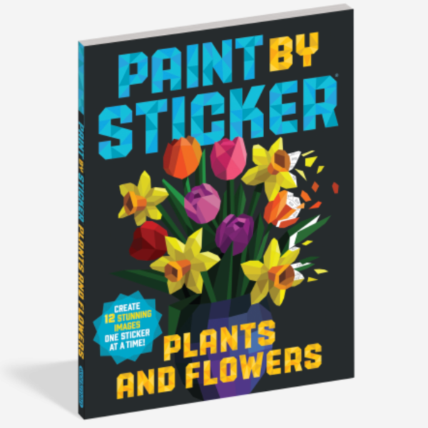 Paint By Sticker: Plants & Flowers