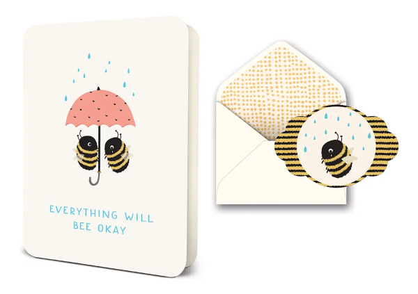 Everything Will Bee Okay Card