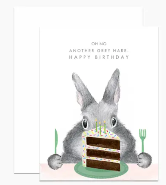 Another Grey Hare Card