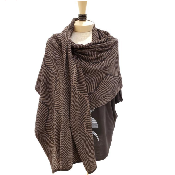 Forest Fern Wrap Scarf