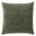 Gehry Velvet/Linen Pillow-Sage