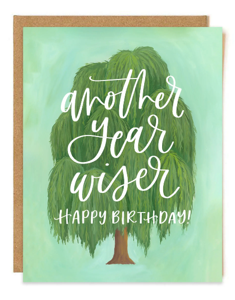 Willow Tree Birthday Card
